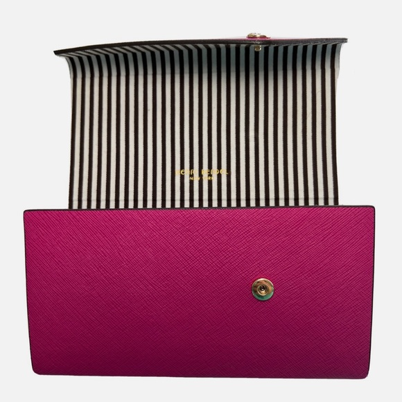 HENRI BENDEL ⭐️ saffiano leather foldable sunglasses  case - Picture 4 of 10